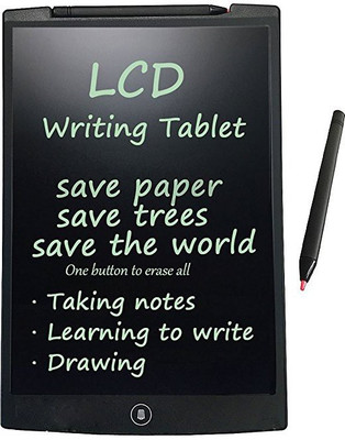 

VIHAAR Electronic Writing Tablet, WEILIANTE Digital Drawing Board Pad for Kids Office Writing Drawing with Stylus(Black)
