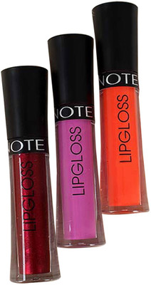 

NOTE HYDRA COLOR LIPGLOSS SET 1 (3 PCS)(13.5 ml, Multicolor)