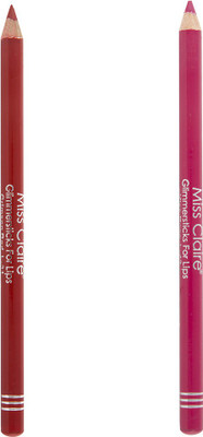 

Miss Claire Glimmer Stick lip liner(L 31 Crimson Red and L 43 Kiss Rose)