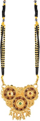 Weldecor Gold Plated Mangalsutra for Women (Gold) Alloy Mangalsutra