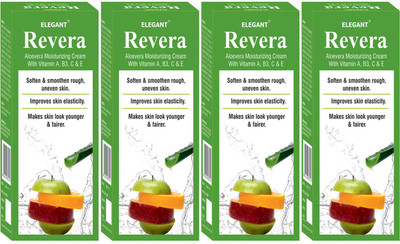 

Elegant Revera Aloevera Moisturizing With Vitamin A, B3, C & E(200 g)