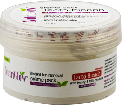 

Nutriglow Lacto Bleach Cream(100 g)