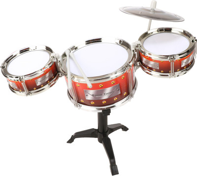 

BIG MONKEY TOYS Mini Jazz Drum Set For Kids Drummer (Multicolor)(Multicolor)