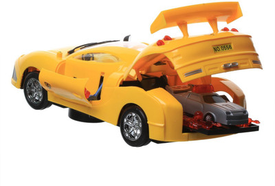 

Sanyal Anti-terrorism Car With Flashing 3D Light & Sound Bump And Go For Kids (yellow) – 1 Pcs Set(Multicolor)