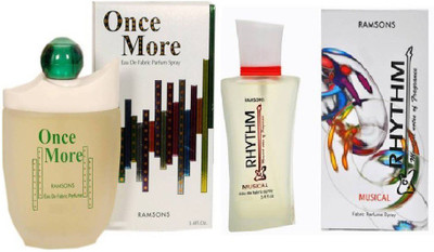 

ramsons ONCE MORE PERFUME 100 ML+ RHYTHM MUSICAL Eau de Parfum - 200 ml(For Men & Women)
