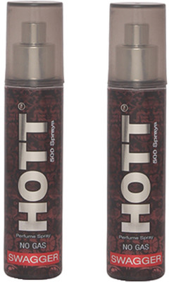 

HOTT SWAGGER Perfume Spray for Men Pack of 2 (60ml each) Perfume - 60 ml(For Men)