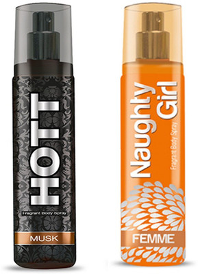 

HOTT Mens MUSK & FEMME- (Set of 2 Perfume for Couple) (135ml each) Perfume - 135 ml(For Men & Women)