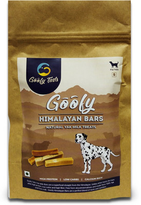 

Goofy Tails Himalayan Natural Yak Milk Bars 100% Veg Small Milk Dog Treat(150 g, Pack of 5)