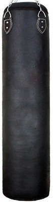 

FACTO POWER 4.5 Feet Length BLACK Color Unfilled Synthetic Leather Hanging Bag(Heavy, 54 kg)