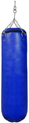 

FACTO POWER 4.5 Feet Length BLUE Color With Chain Unfilled SRF - HEAVY Hanging Bag(HEAVY, 2 kg)