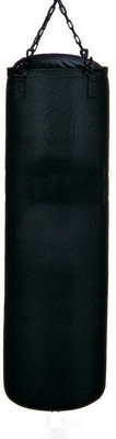 

FACTO POWER 3.5 Feet Length BLACK Color Unfilled Synthetic Leather Hanging Bag(Heavy, 42 kg)
