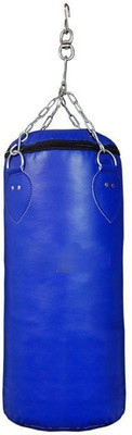 

FACTO POWER 1.5 Feet Length BLUE Color Unfilled Synthetic Leather Hanging Bag(Heavy, 1 kg)