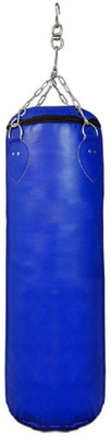 

FACTO POWER 3 Feet Length BLUE Color Unfilled Synthetic Leather Hanging Bag(Heavy, 1 kg)