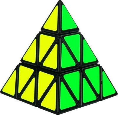 

WAMA RETAILS Pyraminx Pyramid Speed Cube Puzzles White��(1 Pieces)(1 Pieces)