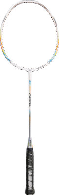 

ASHAWAY Pearl White, Orange Unstrung Badminton Racquet(G2 - 3.75 Inches, 84 g), Orange;white