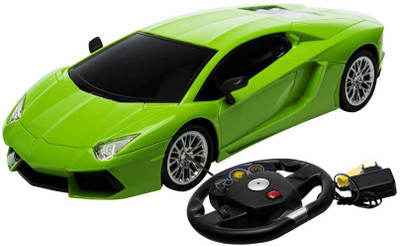 

KM ROYALS Green 5010 1:16 R/C Luxury Model Car with steering remote control(Green)