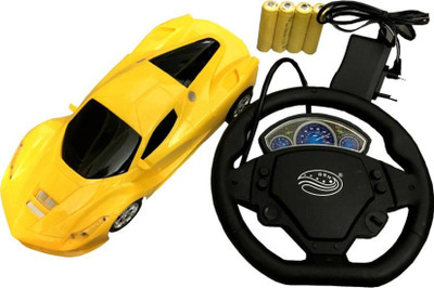 

Genextonline Remote Control Racing Car With Opening Door Function(Yellow)