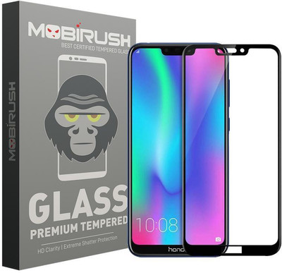 MOBIRUSH Edge To Edge Tempered Glass for Huawei Honor 8C(Pack of 1)