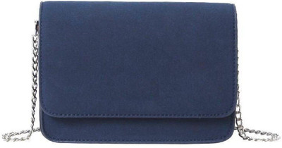 

Mei&Ge Women Evening/Party, Casual, Formal Blue PU, Leatherette Sling Bag