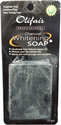 

Olifair Charcoal Whitening Soap(120 g)