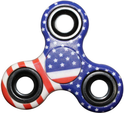 

AllExtreme Fidget Spinner American Flag Colorful Hand Toy,Gift for Kids and Adults Stress Reducer Time Killer, Good for ADD, ADHD, Anxiety(Multicolor)
