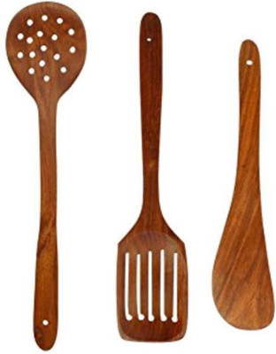

MartCrown Wood Ladle(Pack of 3)
