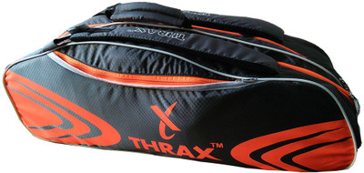

Thrax MX 01 Badminton Kit Bag Sky Blue and Lime Badminton Kit Bag(Orange, Kit Bag), Gray orange
