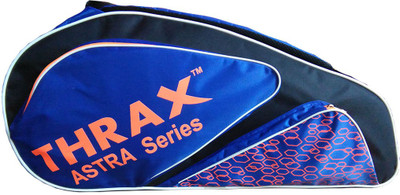 

Thrax Astra Series Badminton Kit Bag Black and Blue Badminton Kit bags(Blue, Kit Bag)