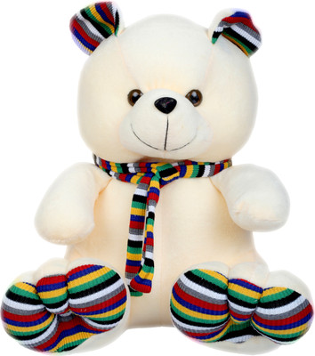 

Playzone Stuff Toys For Kids - 14 inch(Cream)