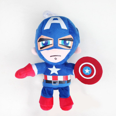 Aparnas 32cm avengers marvel hero,stuffed toy,captain america, soft toys,plush,,for kids play,birthday gift love girl - 32 cm(Multicolor)