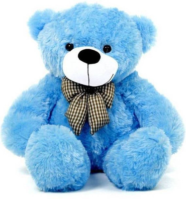 

KR Toys TEDDY Jumbo Cute Soft Teddy Bear (Blue) - 91 cm(Blue)