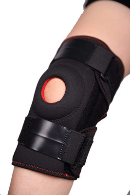 

MEDITIVE Adjustable Knee Support Ideal for Knee pain relief, Premium Neoprene Material (, Black