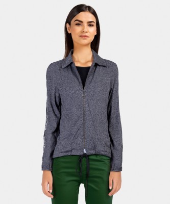 Unided Colors of Benetton Full Sleeve Self Design Women Sweatshirt