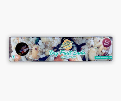 

laduraja Dry Fruit Laddu 100 gm (Packet Contain 5 laddu)(100 g, Box)