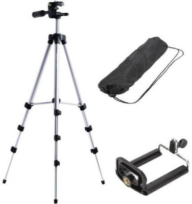 

ROAR OMX_573O_3110 smart phones compatiable Portable tripod||360 degree tripod|| Foldable triopod|| Camera stand|| Mobile Tripod|| Camcorder tripod|| Camera mount|| Extendable tripod||Three-Dimensional Head & Quick Release Plate|| Assorted color|| Compati
