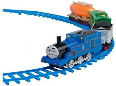 

Vnex The Big Family Train Track Toy Set with Sound Intelligent(Multicolor)