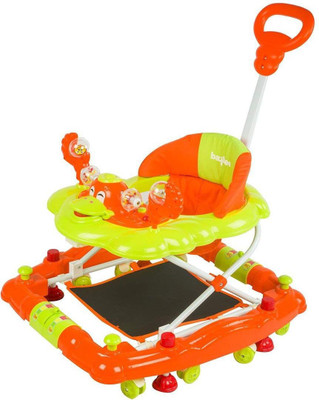 

Baybee Musical 3-in-1 Walker With Parent Rod(Orange)