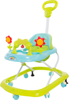 

Baybee Musical Walker & Rocker With Parent Rod(Green)