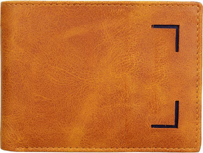 

WALLETIN Men Tan Artificial Leather Wallet(5 Card Slots)
