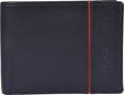 

albeda Men Black Genuine Leather Wallet(7 Card Slots)