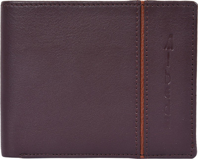 

albeda Men Brown Genuine Leather Wallet(7 Card Slots)