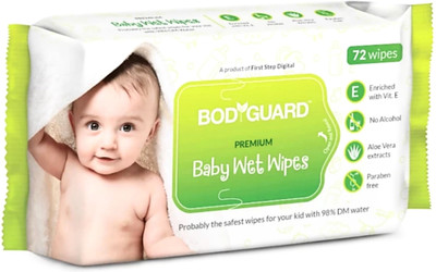

sahil fashion Baby Wet Wipes With Aloe Vera-360 wipes (5 pack,72each)(5 Pieces)