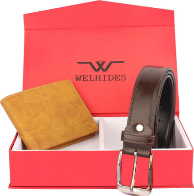 

WELHIDES Wallet Combo(Tan)