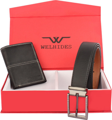 

WELHIDES Wallet Combo(Black)