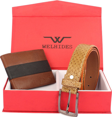 

WELHIDES Wallet Combo(Brown)