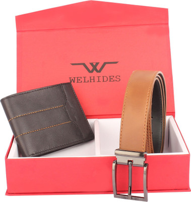 

WELHIDES Wallet Combo(Brown)