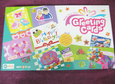 

Ekta Make your own greeting cards Craft Kit for kids - Create 12 Fabolous ready to make cards