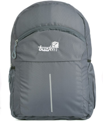 

Bucksa Casual/travel backpack with laptop comaprtment 500 Laptop Backpack(Grey)