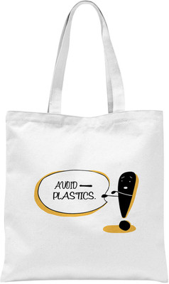 

Rawpockets ' Avoid Plastics Multipurpose Bag(White, 5 L)