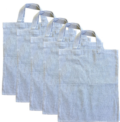 

frenzo Recycled Cotton Bag Multipurpose Bag(Grey, 10 L)